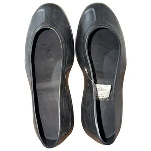 SafeTStep Slip Resistant Rubber Overshoes Black Mens 7-8 Womens 9-10